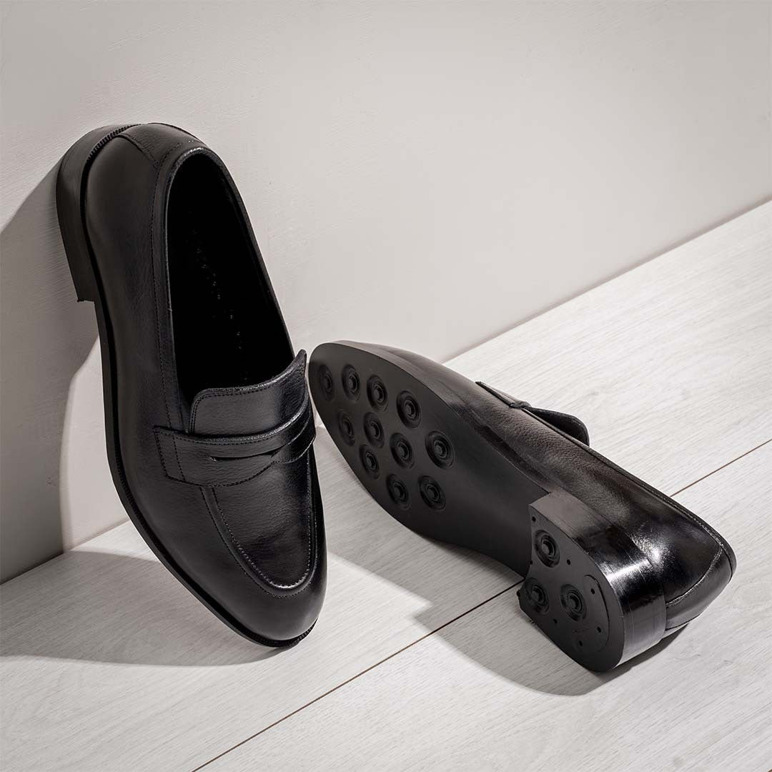 FRED II PENNY LOAFER BLACK