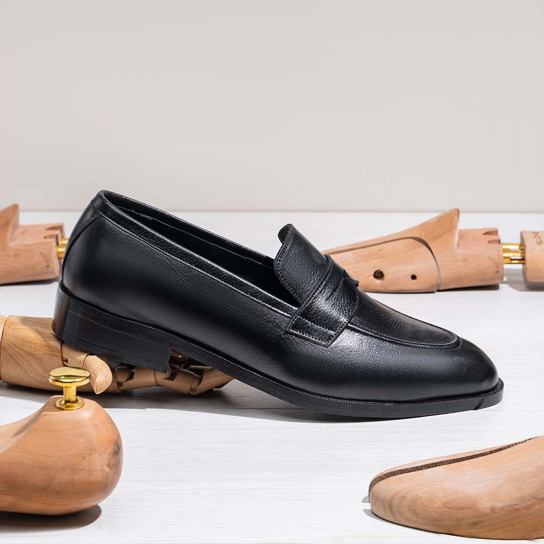 FRED II PENNY LOAFER BLACK